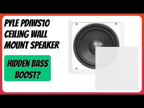 REVIEW (2026): Pyle PDIWS10 Ceiling Wall Mount Speaker. Features