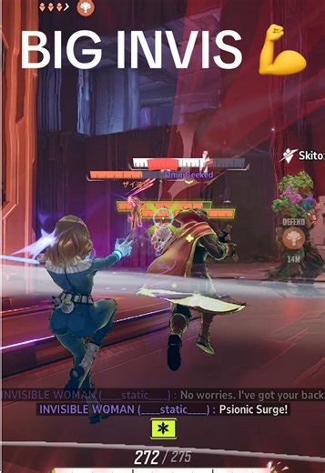 STOP PLAYING WITH ME NOW💃 DONT HURT EM TOO BAD SUE #marvelrivals #fypシ #viral