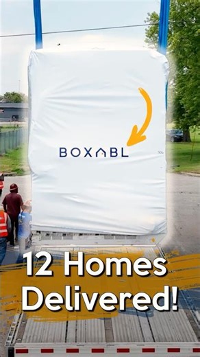 12 BOXABL Homes Stacked - Fastest Build You'll See!