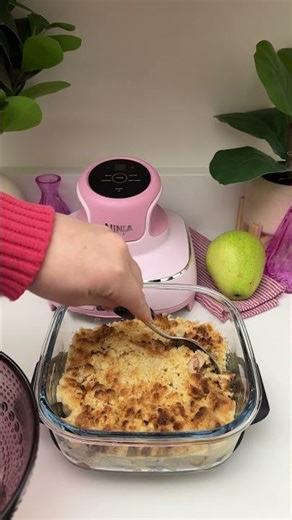 Pear Crumble Made Easy 🍐✨ | Ninja Crispi Pro 7-in-1