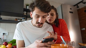 We got a call saying we owed money to Huntington Bank and now I'm out money