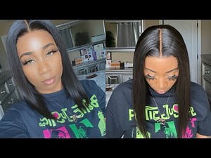 Easiest Way To Melt A Straight 12” Bob Wig ! Everyday Melt For Beginners | Hairvivi | Erika Jay