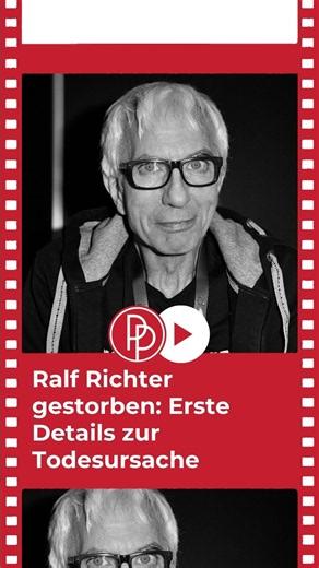 Ralf Richter (†69) has died: First details on the cause of death • PROMIPOOL
