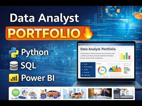 My Data Analyst Portfolio 🔥 | Projects, Dashboard & Certifications | Fresher Portfolio