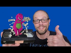 How Much Is This Old Barney Blank VHS Tape Worth At Auction On eBay? You Might Be Surprised! BOLO