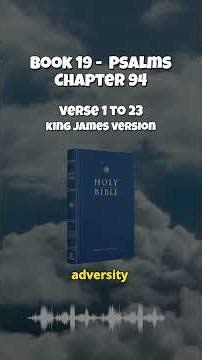 Bible Book 19 Psalms Chapter 94 Verse 1 To 23