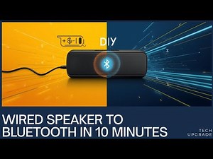 GIVE IT NEW LIFE! ✨ Wired Speaker to Bluetooth in 10 Minutes (EASY DIY)