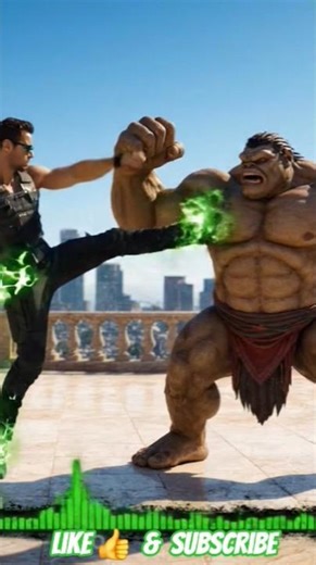 Johnny Cage vs. Goro: Hollywood’s Finest vs. Outworld’s Beast! 🕶️👊 #MK1