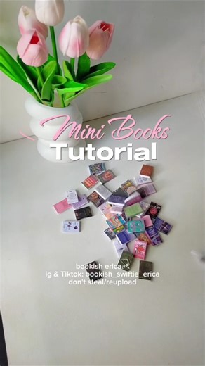 Mini Books Tutorial 📚✨
