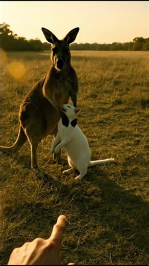I Rescued a Cat From an Angry Kangaroo