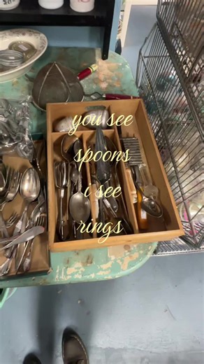 Spoon Rings: Crafting Vintage Jewelry from Thrifted Finds