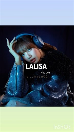 LISA - LALISA lyrics 🎀💫 try with your own voice edition ❤️ #lalisa #lyrics