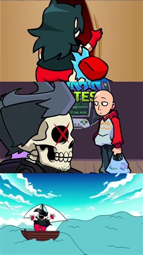 FNF Annie Drinks?! 😱 Hazy River Mod Character Test | Friday Night Funkin Animation #shorts