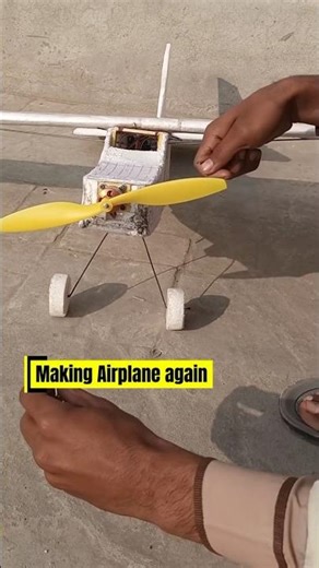 Building Rc Airplane at home #shorts #viralvideo