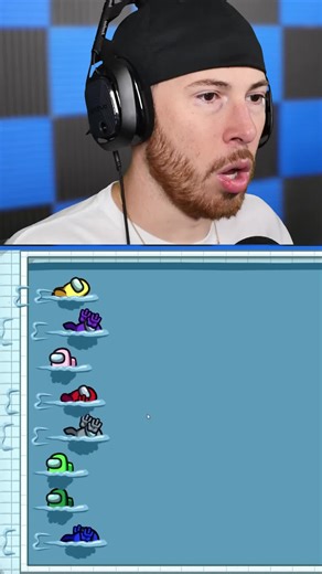 OLYMPIC SHARK MOD In Among Us #amongus #ssundee #shorts