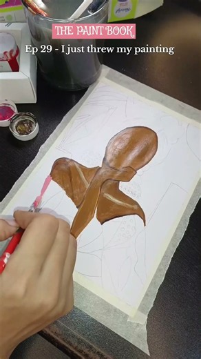 I Got So Frustrated I Threw My Painting 😂🎨 | The Paint Book - Page 29 | Vloggeshwari