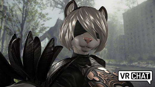 Furry YoRHa 2B Nier: Automata (VRChat)