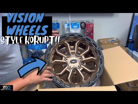 Have you seen VISION WHEELS style 405 KORUPT?! You should check this out!! Part#405-6885BZSBL0