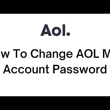 How To Change AOL Mail Account Password | AOL Mail Password Change Steps
