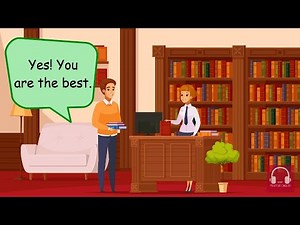 Daily English Conversations In Library - Speak English Fluently Basic English Conversation