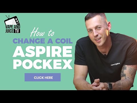 How To Change Aspire Pockex Coil [ No Mess & No Fuss ]