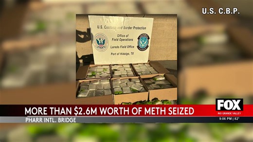 Massive Meth Bust At Pharr International Bridge