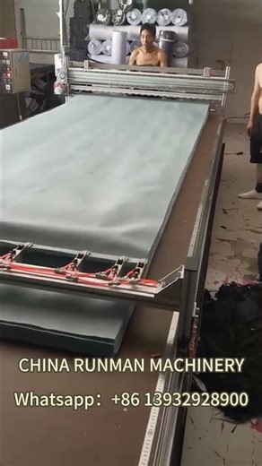 Full Automatic Textile Machine Cloth Spreading Machine Fabric/Cloth Cutting Pulling Machine