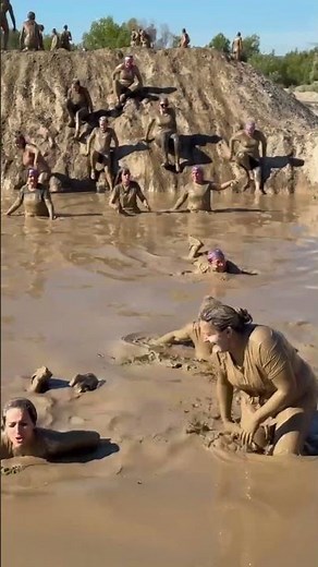 girls in mud 🔥🔥🔥🔥 muddy girls. #mudwrestling #mud #muddy #fun