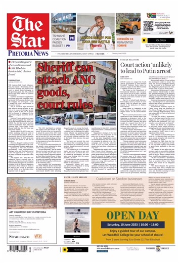 Don't miss today's Pretoria News section inside The Star... | Pretoria News | Facebook