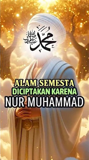 Nur Muhammad Was Created Before the Universe #shortsfeed #IslamicStories