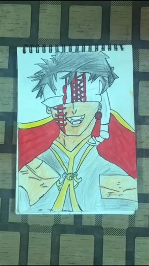 Coldest King in Anime Drawing 👑