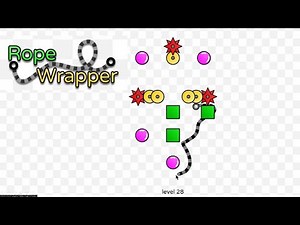 Rope Wrapper ALL LEVELS SOLVED! (Step-by-Step Guide) | Cool Math Games"