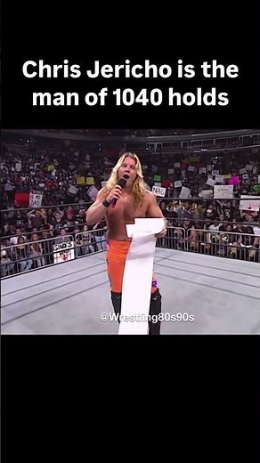 Chris Jericho betters Dean Malenko and calls himself ‘The Man of 1004 Holds’ on Nitro (3/30/98) #wcw