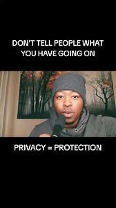 146K views · 6.9K reactions | Privacy = Peace and Protection. This is one that I continue to learn over and over again. #mrblakew #privacyispeace #privacymatters #donttellyourbusiness #keepittoyourself #protectyourpeace #protectingyourpeace | Mrblakew | Facebook