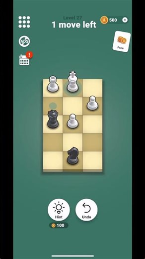 Pocket chess level 27