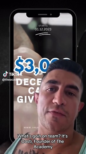 You put in the hard work & The Academy App will reward you for it! Get points for hitting various goals that contribute to a healthier lifestyle, such as, calories burned, steps, elevated heart rate minutes, SLEEP, setting productivity alarms & more. Then, spend those points on the marketplace to purchase goods & services. To reward you further, The Academy is giving away a huge $3k prize pool to the top monthly point earners in December. IT’S NOT TOO LATE - you can easily climb the leaderboard