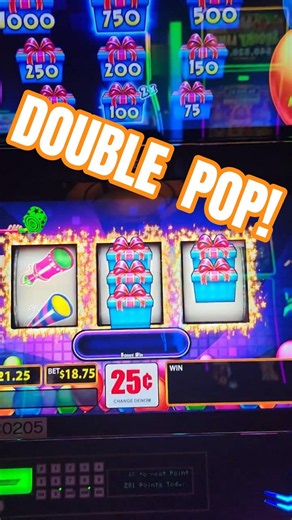 Jackpot Party Double Pop! #slot #casino