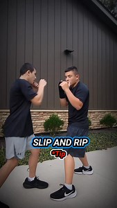Slip the Backhand and Rip the Hook or Uppercut . Rotate your head to the side, try to clear the opponent's arm up to their elbow at least, and look for an opening followed by a quick strike . 💯 . Give it a try NOW!! . #boxing #training #defense #offensive #tip #slip #hook #uppercut | americaroot.mma