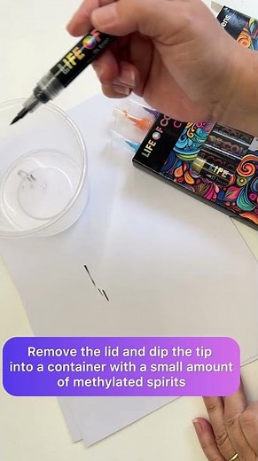 How to fix pens | Tips and Tricks | Reviving Permanent ink pens | Life of Colour