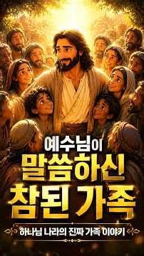 마가복음 3장 31–35절#마가복음 #마가복음3장 #예수님