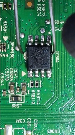 LG TV STANDBY PROBLEM REPAIR 🔧 MEMORY IC REPLACEMENT 👀🔥 #repair #shorts #shortvideo #daily