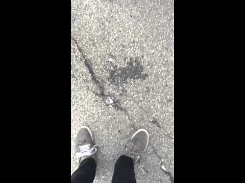 Spitting on the ground for straight 6 minutes