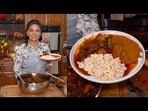 Barbacoa Al Estilo Sinaloa, Frijoles Puercos y Sopa Fria! 🇲🇽 Facil y Rapido