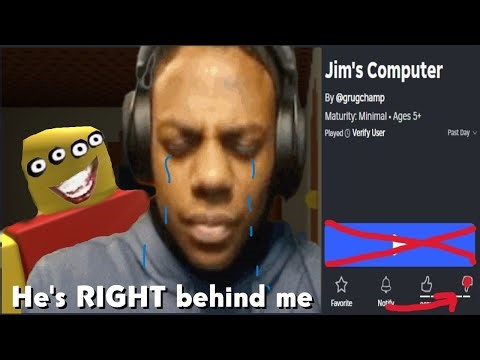 Jim's Computer is NOT Scary.