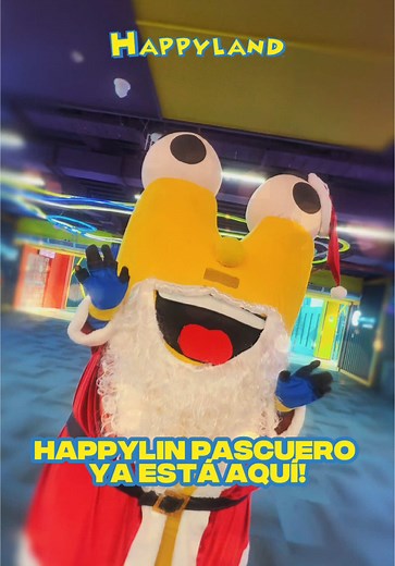 ✨ ¿Vieron eso? 😳🔥 Happylin acaba de desbloquear su modo PASCUERO 🧑🏻‍🎄 Y sí… va a estar apareciendo en distintos parques durante diciembre. 👀 Mantente atent@ porque si lo ves… ¡Corre a sacarte una foto con Happylin Pascuero y súbela a tus redes! 📸🎅💚 #Happyland #HappyLinPascuero #ModoNavidad #DiciembreEnHappyland