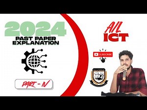 A/L Exam Guide: ICT | Session 04 | Past Paper 2024 | S.N.VITHOO | Explanation | MCQ | Guidance