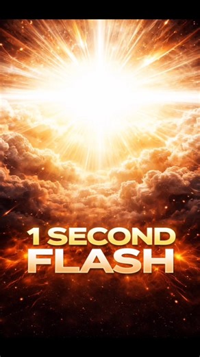 What If the Sun Flashed 100× Brighter for 1 Second?