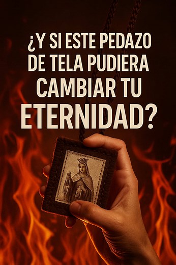🟤 ¿Y si te dijera que un pedazo de tela puede cambiar tu eternidad? Muchos usan el escapulario de la Virgen del Carmen… pero pocos saben lo que realmente significa. 🔥 La Virgen hizo una promesa poderosa: quien muera con fe usando el escapulario y viva en gracia, será liberado del purgatorio el primer sábado después de su muerte. No es un amuleto. No es adorno. Es una alianza de amor y salvación con María. 📿 Hoy, 16 de julio, fiesta de la Reina del Carmelo, pregúntate: 👉 ¿Estás bajo su manto?