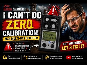 How to Zero Calibrate the Ventis MX4 Multi Gas Detector | Step-by-Step Guide by Redius Solutions