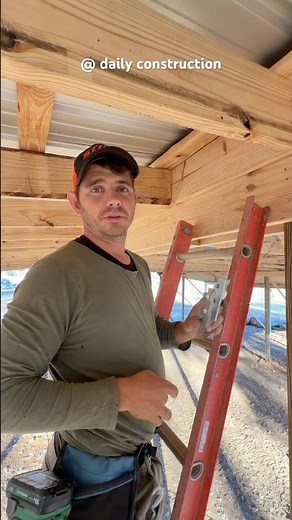 How to install a joist hanger ￼